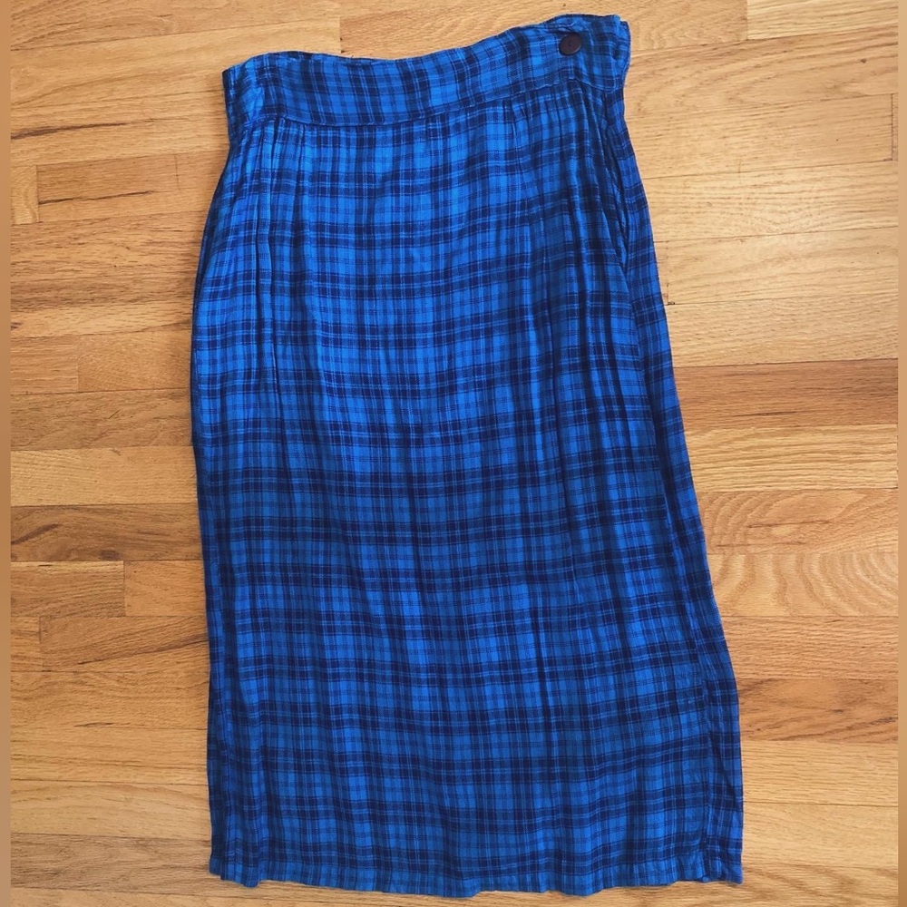 Vintage blue skirt
